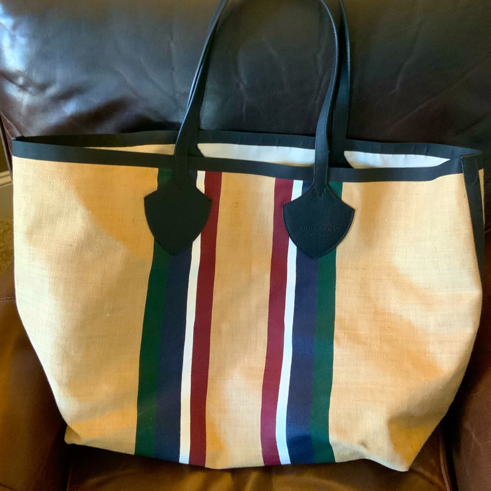 Burberry Burlap Bag